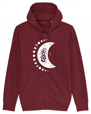 Fazele Lunii Moon Phases Burgundy