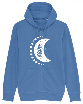 Fazele Lunii Moon Phases Bright Blue