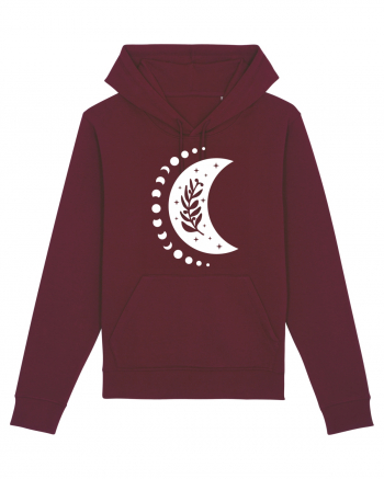 Fazele Lunii Moon Phases Burgundy