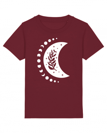 Fazele Lunii Moon Phases Burgundy