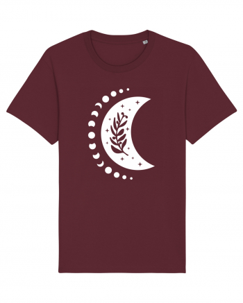 Fazele Lunii Moon Phases Burgundy