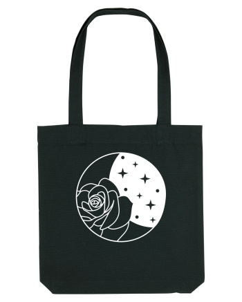 Full Moon Flower Black