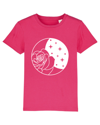Full Moon Flower Raspberry