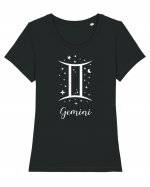 Gemini Gemeni Tricou mânecă scurtă guler larg fitted Damă Expresser