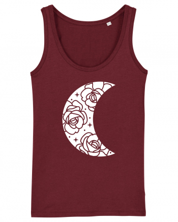 Moon Flower Burgundy