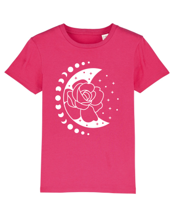 Moon Flower Moon Phases Raspberry