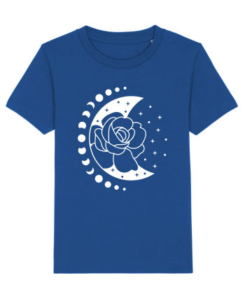 Moon Flower Moon Phases Majorelle Blue