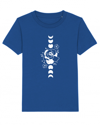 Moon Flower Moon Phases Majorelle Blue