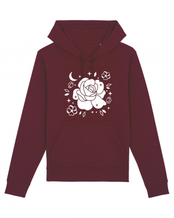 Celestial Flower Burgundy