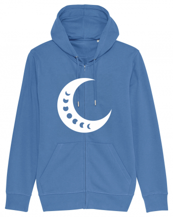 Fazele Lunii Moon Phases Bright Blue