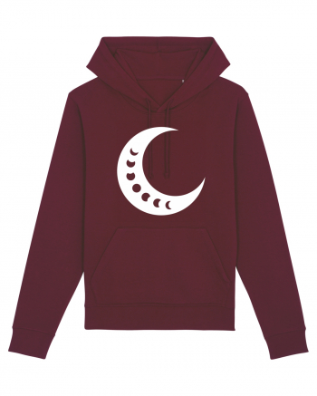 Fazele Lunii Moon Phases Burgundy