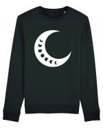 Fazele Lunii Moon Phases Bluză mânecă lungă Unisex Rise