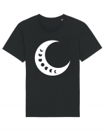 Fazele Lunii Moon Phases Tricou mânecă scurtă Unisex Rocker