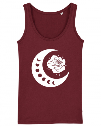 Moon Flower Burgundy