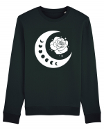 Moon Flower Bluză mânecă lungă Unisex Rise