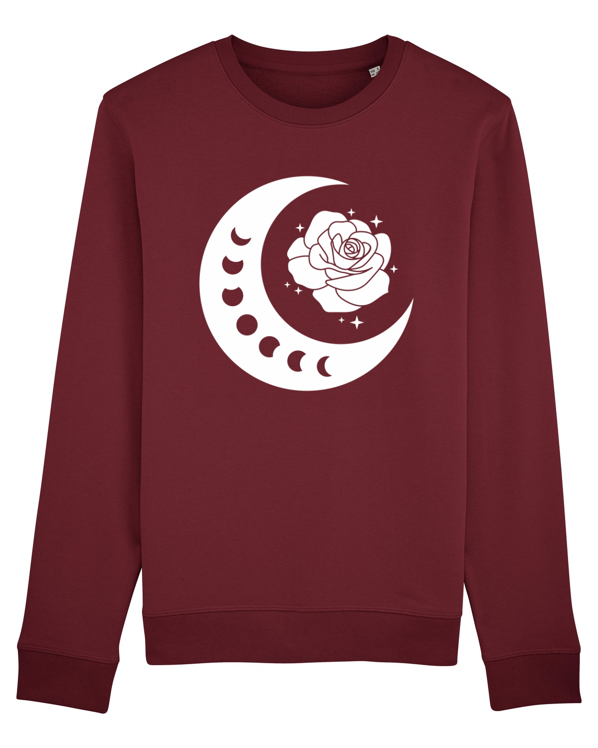 Bluză mânecă lungă Unisex Rise Burgundy