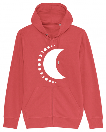 Fazele Lunii Moon Phases Carmine Red