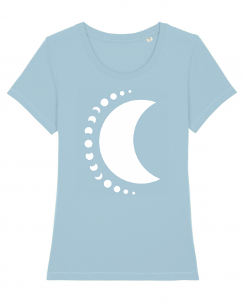 Fazele Lunii Moon Phases Sky Blue