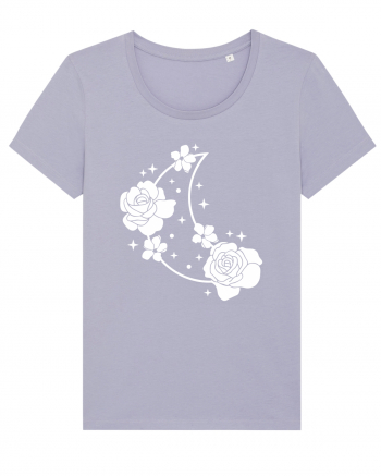 Celestial Moon Flowers Lavender