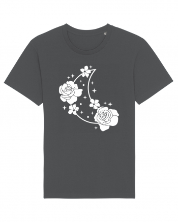 Celestial Moon Flowers Anthracite