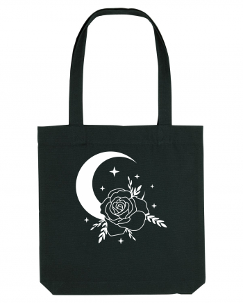 Celestial Moon Flower Black