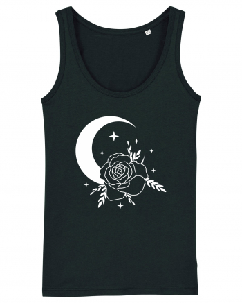 Celestial Moon Flower Black