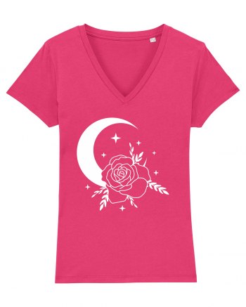 Celestial Moon Flower Raspberry