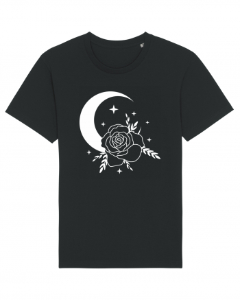 Celestial Moon Flower Black