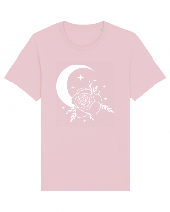 Celestial Moon Flower Cotton Pink