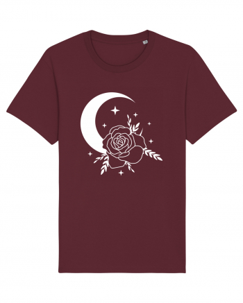 Celestial Moon Flower Burgundy