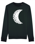 Moon With Flowers Bluză mânecă lungă Unisex Rise