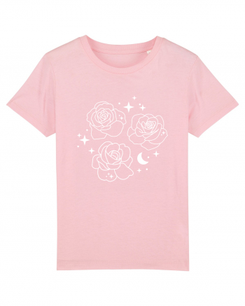 Mystic Flowers Cotton Pink