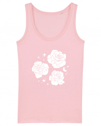 Mystic Flowers Cotton Pink