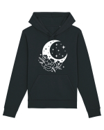 Mystic Moon Flowers Hanorac Unisex Drummer
