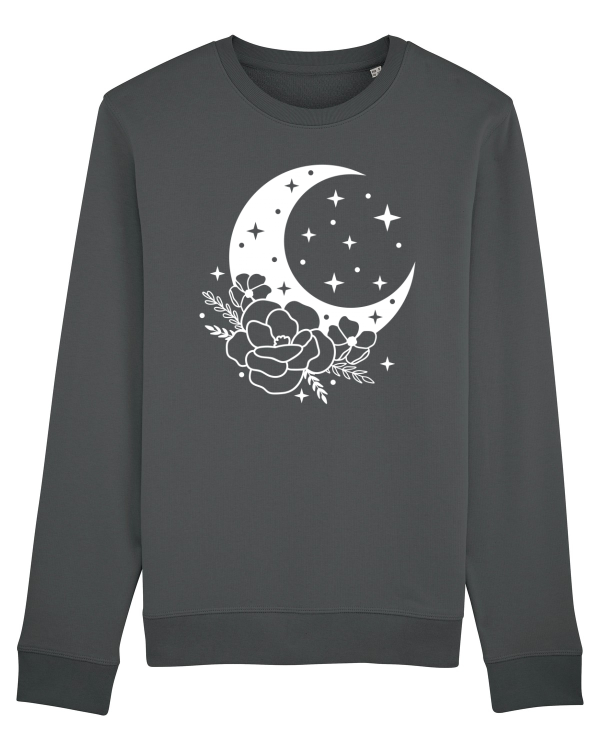 Bluză mânecă lungă Unisex Rise Anthracite