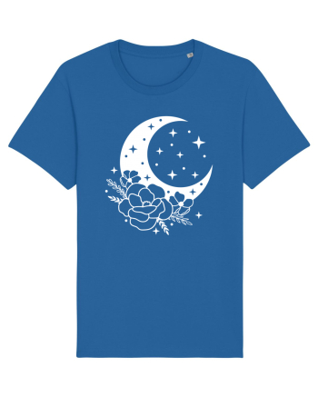 Mystic Moon Flowers Royal Blue