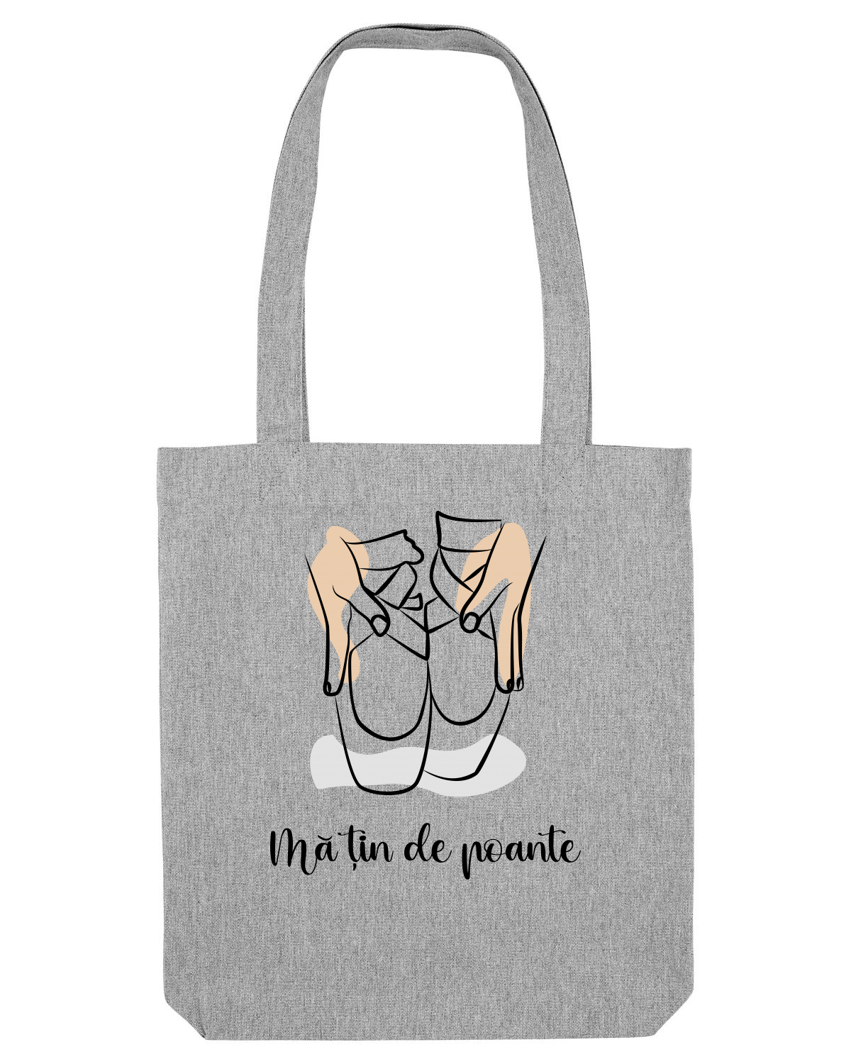 Sacoșă textilă Heather Grey