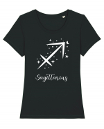 Sagittarius Sagetator Tricou mânecă scurtă guler larg fitted Damă Expresser