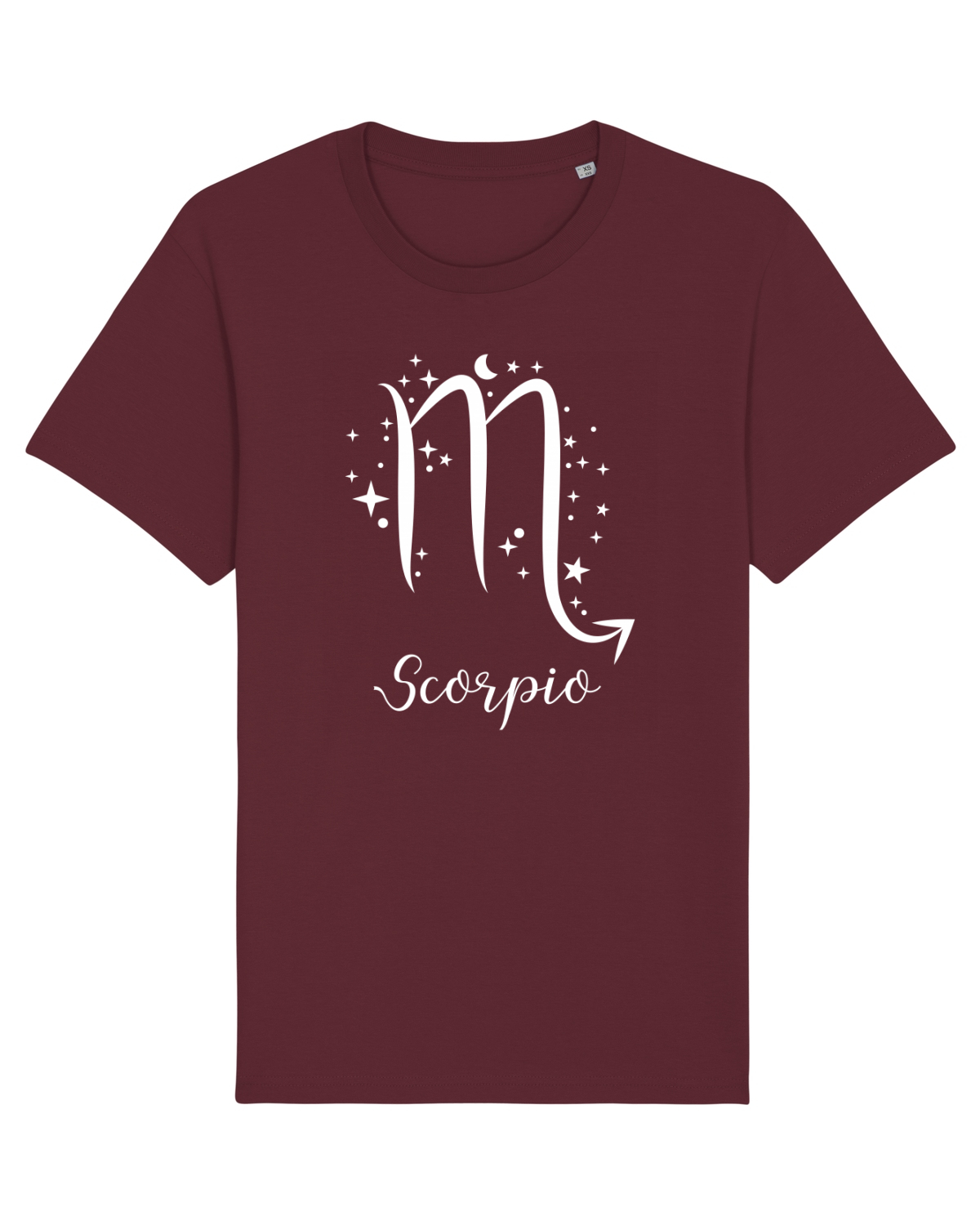 Tricou mânecă scurtă Unisex Rocker Burgundy