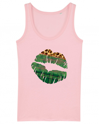 Lucky Lips St Patrick's Day Cotton Pink