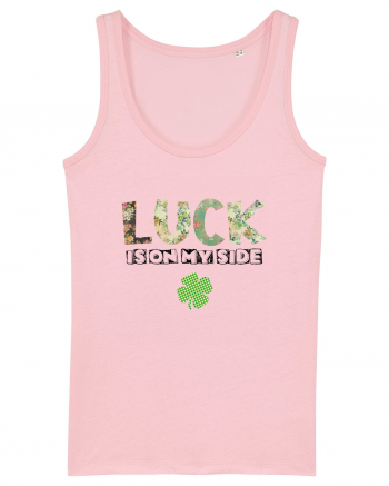 Luck Is On My Side Cotton Pink