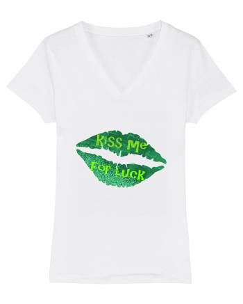 Kiss Me For Luck White