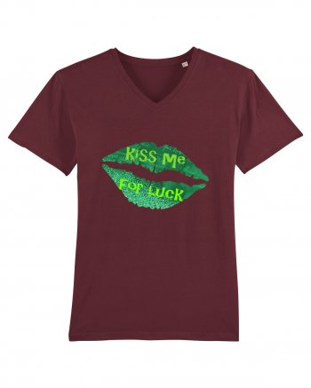 Kiss Me For Luck Burgundy