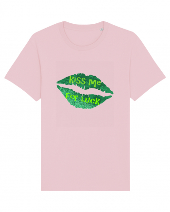 Kiss Me For Luck Cotton Pink