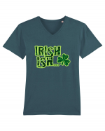 Irish ish Tricou mânecă scurtă guler V Bărbat Presenter