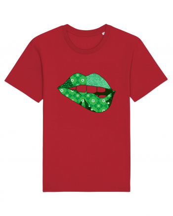 Lucky Irish Lips Red