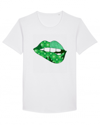 Lucky Irish Lips White