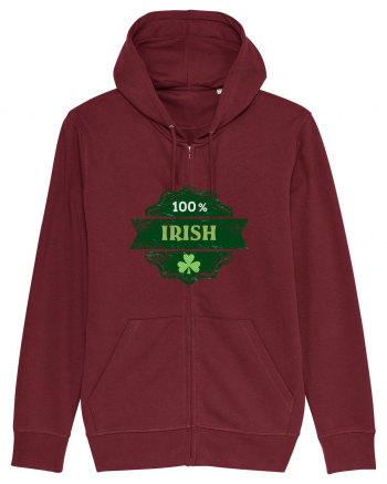 100% Irish Burgundy