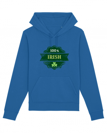 100% Irish Royal Blue