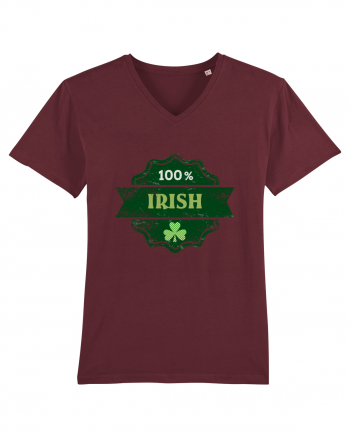 100% Irish Burgundy